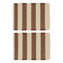 Iš organiškos medvilnės padėkliukai 2 vnt. 36x48 cm Toppu – OYOY Living Design
