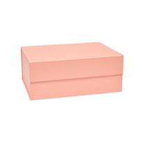 Šviesiai rožinės spalvos iš kartono daiktadėžė su dangčiu 33x25x15 cm Hako – OYOY Living Design