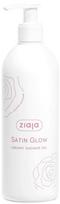 Kūno prausimosi pienelis Ziaja Satin Glow Creamy, 390 ml