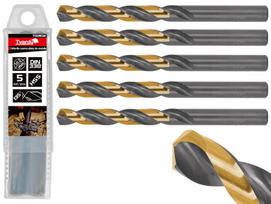 Metalo grąžtų rinkinys Tvardy T02102, metalas, hss-tin, cilindrinis, 10.2 mm x 12 cm