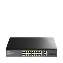 18 prievadų komutatorius CUDY GS1018PS2