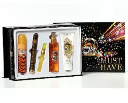 SET CUBA ORIGINAL Cuba Tiger Must Have EDP spray 100ml + EDP spray 35ml + BODY SPLASH 200ml + BODY LOTION 120ml