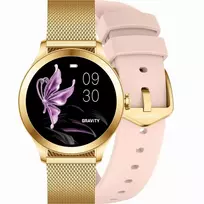 Smartwatch Gravity with 2 Straps GT25-1 PRO / Rose Gold