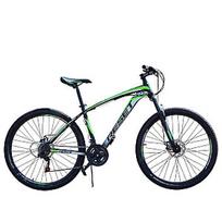 Kalnų dviratis Reset Derek Black/Green (Rato dydis: 27,5", rėmo dydis: L)