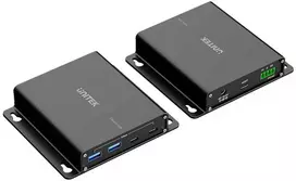 „Unitek“ 5Gb/s USB prailginimo kabelis (100 m) per Ethernet su šakotuvu
