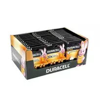 Baterijų Rinkinys - Duracell 22xAA, 11xAAA, 7xCR2032 Baterijos, Juoda
