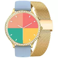 Smartwatch Gravity Strap and Bracelet GT5-4 / gold