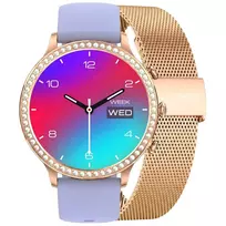 Smartwatch Gravity Strap and Bracelet GT5-7 / rose gold
