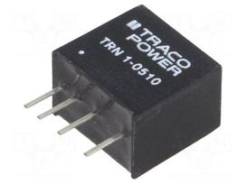 Converter: DC/DC | 1W | Uin: 4.5÷13.2V | 3.3VDC | Iout: 300mA | SIP | 2.1g