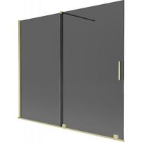 Vonios sienelė Mexen Velar, 180 cm x 150 cm, brushed gold sp./tonuotas