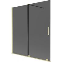 Vonios sienelė Mexen Velar, 150 cm x 150 cm, brushed gold sp./tonuotas