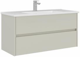 Vonios spintelė su praustuvu Kalune Design Arno, kašmyro sp., 45 cm x 100 cm x 52 cm