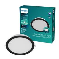 Šviestuvas įleidžiamas Philips Meson 8721103131317, 4000°K, LED, juoda sp.
