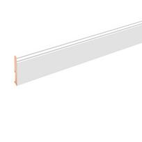 Grindjuostė Domoletti 717509, 2400 cm x 9.6 cm x 1.8 cm, balta sp.