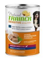 Šlapias šunų maistas Natural Trainer Sensitive Maxi/Medium, žuvis, 0.4 kg