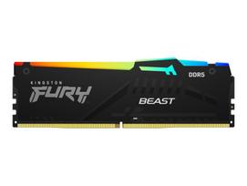 Kingston KF564C32BBEA-16 16GB 6400MT/s DDR5 CL32 DIMM FURY Beast Black RGB EXPO | Kingston|KF564C32BBEA-16