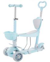 Makani Bonbon 4in1 paspirtukas Candy Blue su rankena