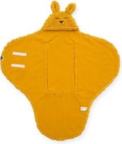 Jollein Jollein vystymo vokelis / pledas Bunny 100x105 cm Mustard