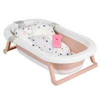 Moni Moni Palma sulankstoma kūdikio vonelė 3 dalių Pink