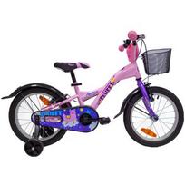 4KIDS 4KIDS Fluffy 16" vaikiškas dviratis Pink