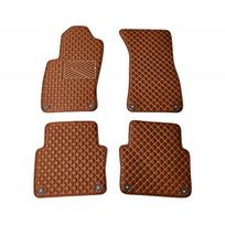 Kilimėliai QuiltyMats AUDI A8 2002-2009 (D3) (4 vnt.), Brown-Brown /55-14