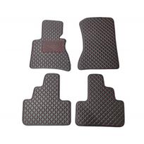 Kilimėliai QuiltyMats BMW X3 2003-2010 (E83) (4 vnt.), Black-Red /16-14