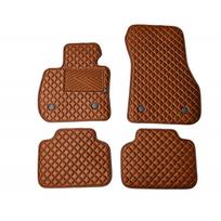 Kilimėliai QuiltyMats BMW 2 ser. 2014-2021 (F45) (4 vnt.), Brown-Brown /55-14