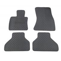 Kilimėliai QuiltyMats  BMW X5 2013-2018 (F15) (4 vnt.), Black-Black /11-14