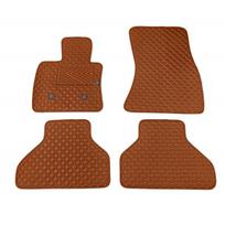 Kilimėliai QuiltyMats BMW X5 2013-2018 (F15) (4 vnt.), Brown-Brown /55-14