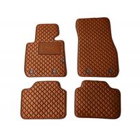 Kilimėliai QuiltyMats BMW 3 ser. 2019- (G20/G21) (4 vnt.), Brown-Brown /55-14