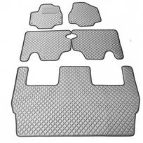 Kilimėliai QuiltyMats CHRYSLER PACIFICA 2016- (I, II ir III eilės, 5 vnt.), D.Gray-Gray /33-MAX3