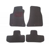 Kilimėliai QuiltyMats DODGE CHALLENGER 2008-2023 (4 vnt.), Black-Red /16-14