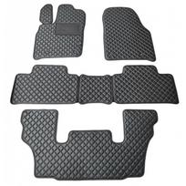 Kilimėliai QuiltyMats  DODGE DURANGO 2011- (I, II ir III eilės 6v.) (5 vnt.), Black-Black /11-MAX3