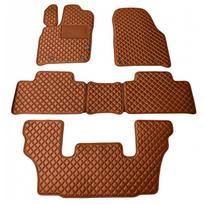 Kilimėliai QuiltyMats DODGE DURANGO 2011- (I, II ir III eilės 6v.) (5 vnt.), Brown-Brown /55-MAX3