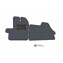 Kilimėliai QuiltyMats MERCEDES-BENZ SPRINTER 2006-2018 (3 vietų) (2 vnt.), D.Gray-Gray /33-14