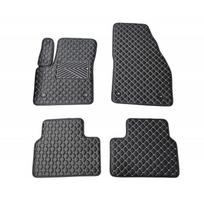 Kilimėliai QuiltyMats OPEL MERIVA 2010-2017 (B) (4 vnt.), Black-Gray /13-14