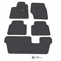 Kilimėliai QuiltyMats PEUGEOT EXPERT 2016- (I, II ir III eilės) (5 vnt.), Black-Gray /13-MAX4
