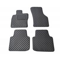 Kilimėliai QuiltyMats  SKODA SUPERB 2015-2023 (4 vnt.), Black-Black /11-14