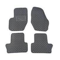 Kilimėliai QuiltyMats VOLVO XC60 2008-2017 (4 vnt.), Black-Gray /13-14