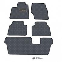 Kilimėliai QuiltyMats VOLVO XC90 2002-2014 (7v., I, II ir III eilės) (5 vnt.), D.Gray-Gray /33-MAX2