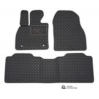 Kilimėliai QuiltyMats TESLA MODEL S 2012-2026 (3 vnt.), Black-Gray /13-16