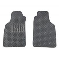Kilimėliai QuiltyMats  LIGIER JS50 2012- (2 vnt.), Black-Gray /13-12