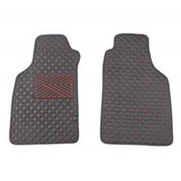 Kilimėliai QuiltyMats LIGIER JS50 2012- (2 vnt.), Black-Red /16-12