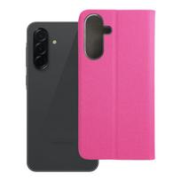 SENSITIVE knygos tipo dėklas telefonui SAMSUNG A36 5G šviesiai rožinė