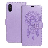 MEZZO knyginis dėklas telefonui XIAOMI Redmi 9AT / Redmi 9A sapnų gaudyklė violetinė