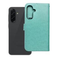 MEZZO knygos tipo dėklas telefonui SAMSUNG A36 5G su mandala, žalias
