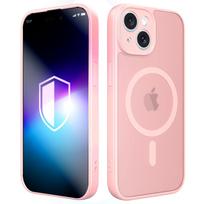 3mk Misty MagCase dėklas iPhone 15 - rožinis