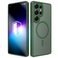 3mk Misty MagCase dėklas Samsung Galaxy S25 Ultra - žalias