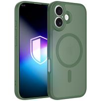 3mk Misty MagCase dėklas iPhone 16 - žalias