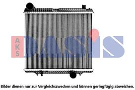 AKS DASIS Variklio aušinimo radiatorius Radiator 440815N